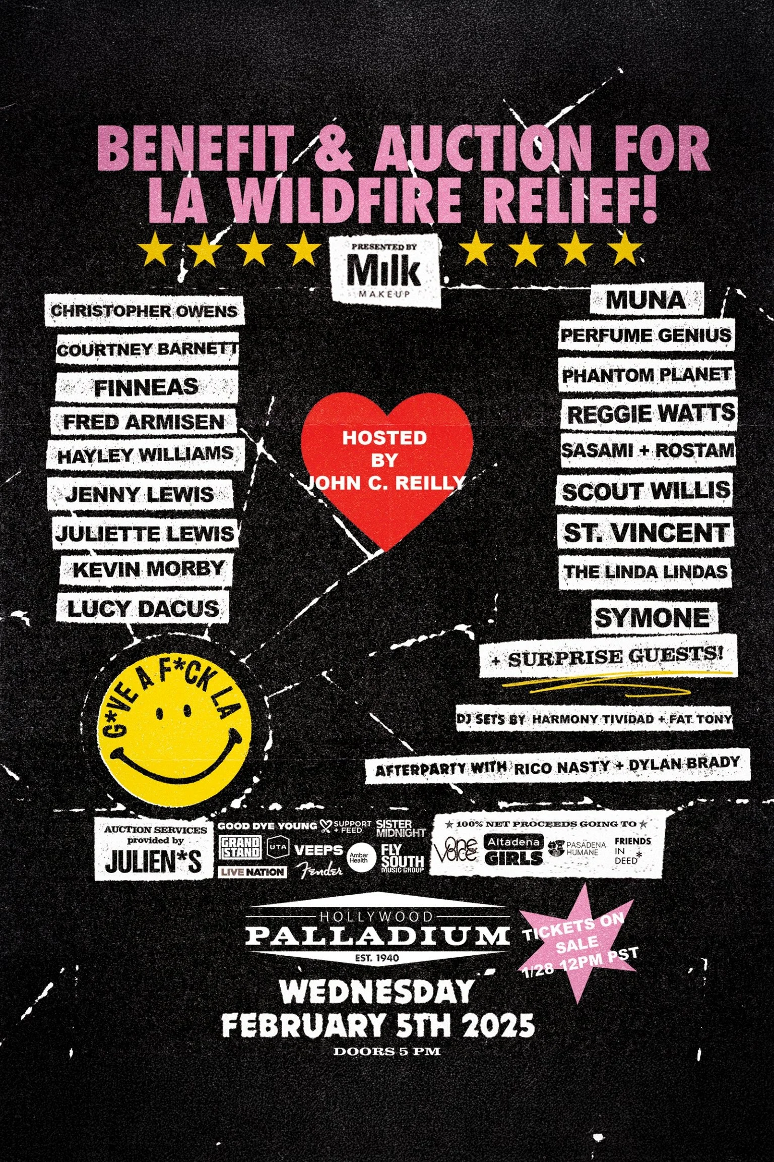 G ve a F k LA: A Benefit for LA Fire Relief
