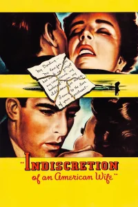 Indiscretion of an American Wife - Poster