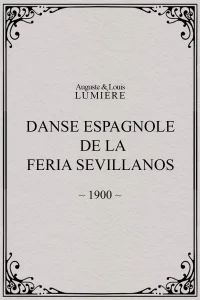 Danse espagnole de la Feria Sevillanos - Poster
