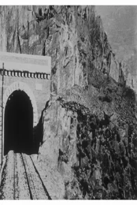 Panorama de la ligne de Cauterets, III. Le tunnel - Poster