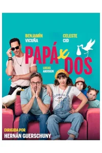 Papá x dos - Poster